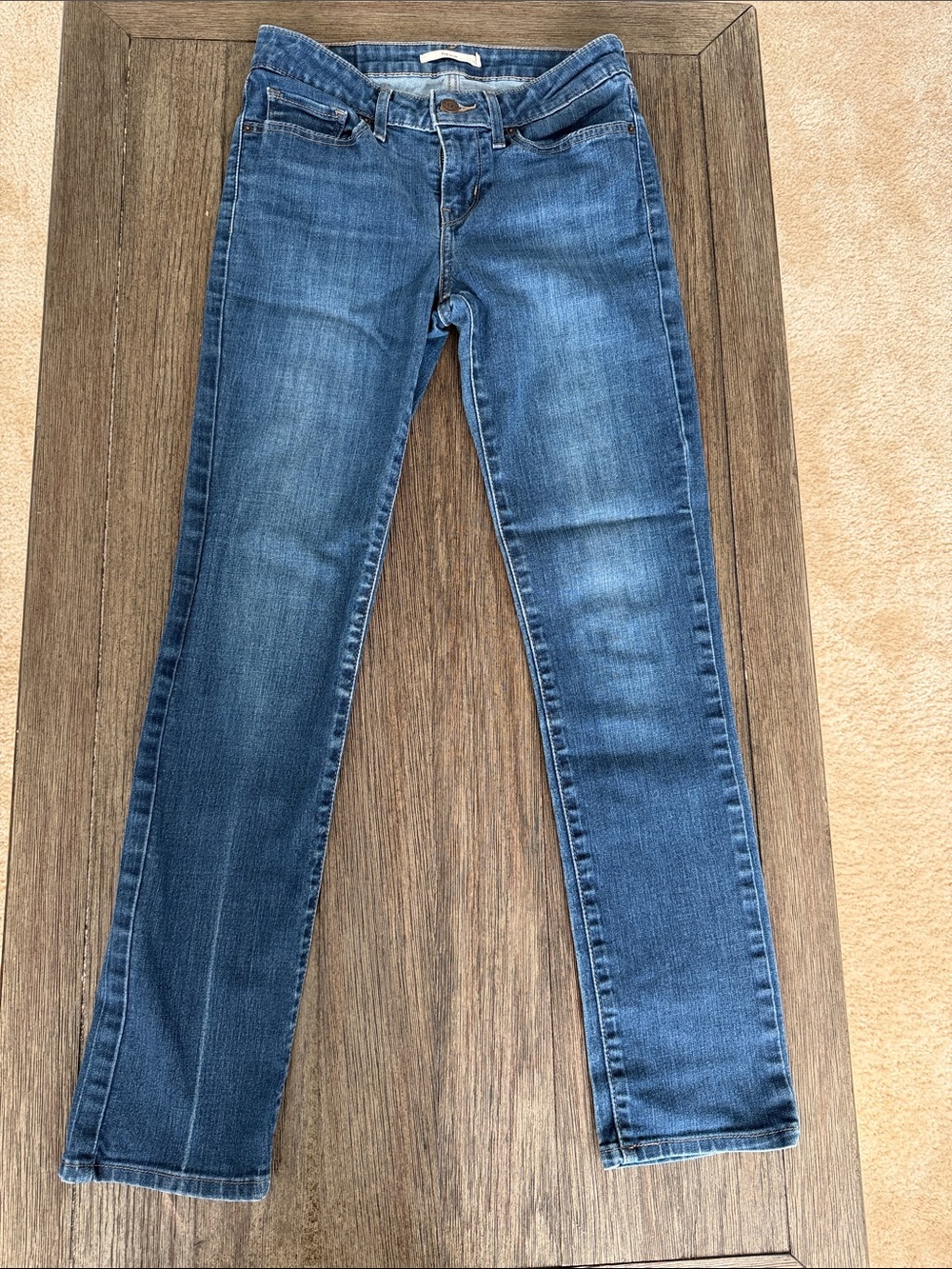 Levi’s Women's Blue Stretch Slim Jeans